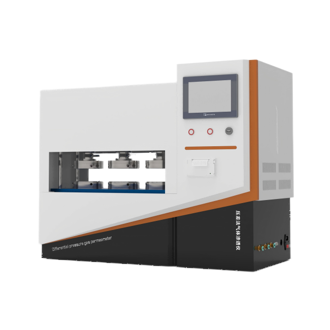 三工位-高配款压差法气体渗透仪、压差法透氧性测试仪、薄膜气体透过率测试仪