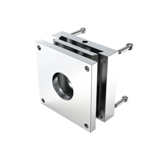 牙齿粘接的剪切强度测试夹具工装-方法二