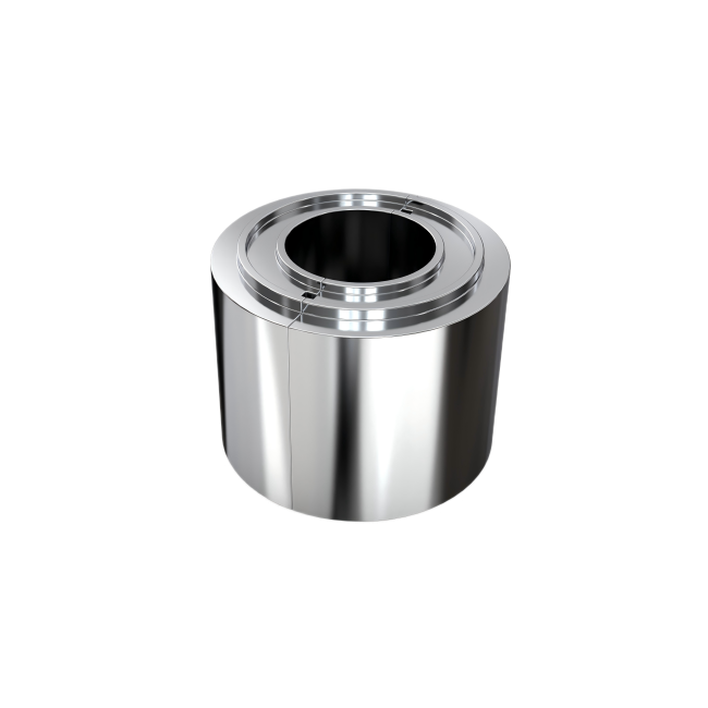 制样的对开模具-弹性回复和压应变试验