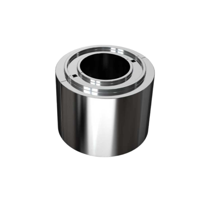 带固定圈的试样成形对开模具